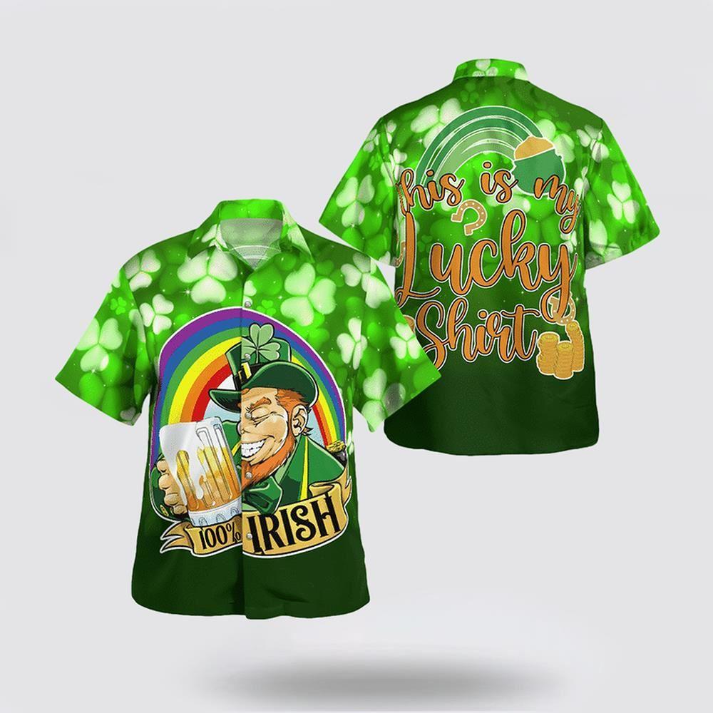 St Patrick’s Day Hawaiian Shirt, This is My Lucky Happy Patricks Day Irish Hawaiian Shirt, St Patricks Day Shirts St Patrick’s Day Hawaiian Shirt, This is My Lucky Happy Patricks Day Irish Hawaiian Shirt, St Patricks Day Shirts