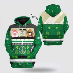 St Patrick’s Day Hoodie, 3D St Patrick…