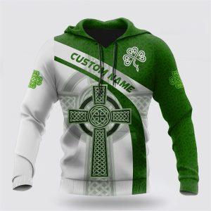 St Patrick’s Day Hoodie, Custom Name Irish…