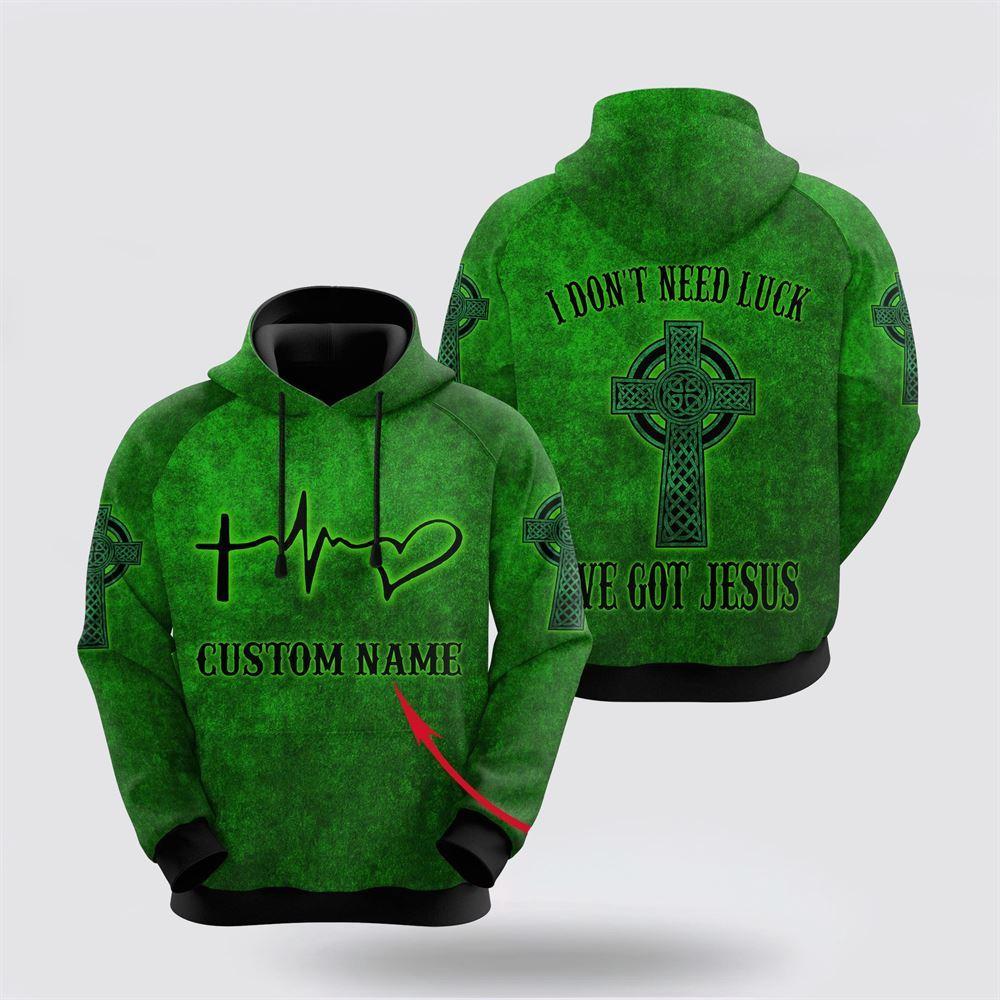 St Patrick’s Day Hoodie, Customize Name Irish Patrick’s Day 3D All Over Printed Unisex Shirt Hoodie, St Patricks Day Shirts