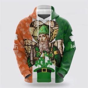 St Patrick’s Day Hoodie, Ireland Hoodie Saint…