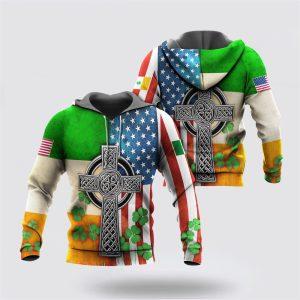 St Patrick s Day Hoodie Irish American Flag Celtic Cross Saint Patricks Day Hoodie St Patricks Day Shirts 2 r1rv6l.jpg