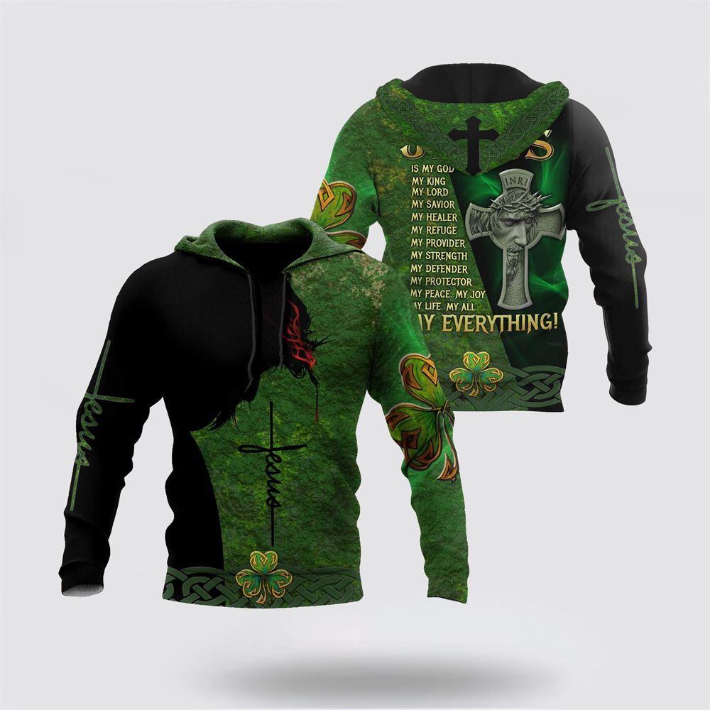 St Patrick’s Day Hoodie, Irish Jesus Patrick Day 3D All Over Printed Unisex Shirt Hoodie, St Patricks Day Shirts St Patrick’s Day Hoodie, Irish Jesus Patrick Day 3D All Over Printed Unisex Shirt Hoodie, St Patricks Day Shirts