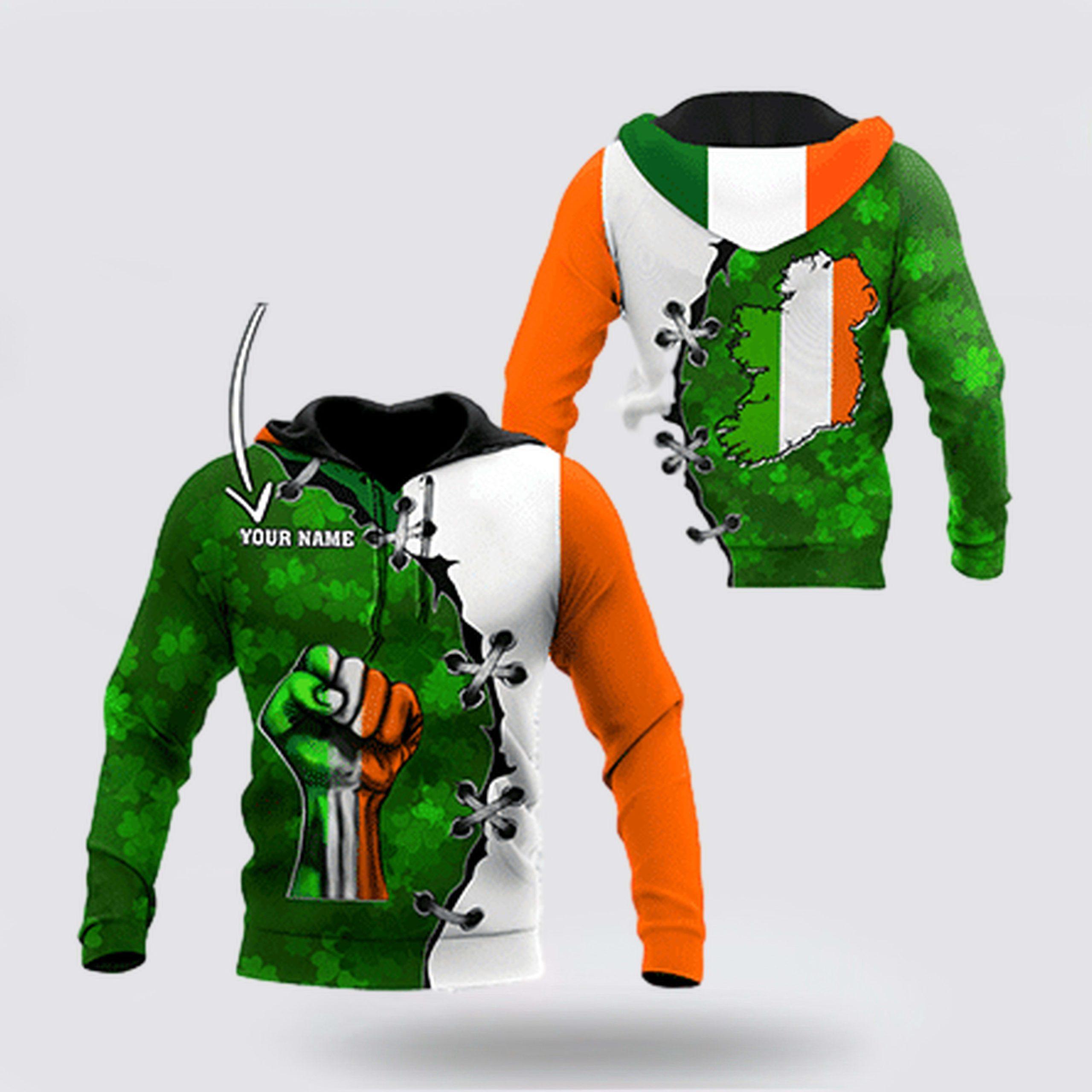 St Patrick’s Day Hoodie, Irish Pride St Patrick Day Unisex Shirts Custom Name Xt Hoodie 3D All Over Printed, St Patricks Day Shirts St Patrick’s Day Hoodie, Irish Pride St Patrick Day Unisex Shirts Custom Name Xt Hoodie 3D All Over Printed, St Patricks Day Shirts