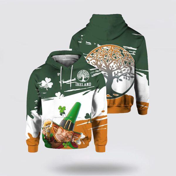 St Patrick’s Day Hoodie, Irish St Patrick Day 3D All Over Print Hoodie, St Patricks Day Shirts