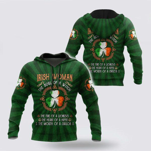 St Patrick’s Day Hoodie, Irish St Patricks 3D Hoodie Shirt For Men And Women, St Patricks Day Shirts
