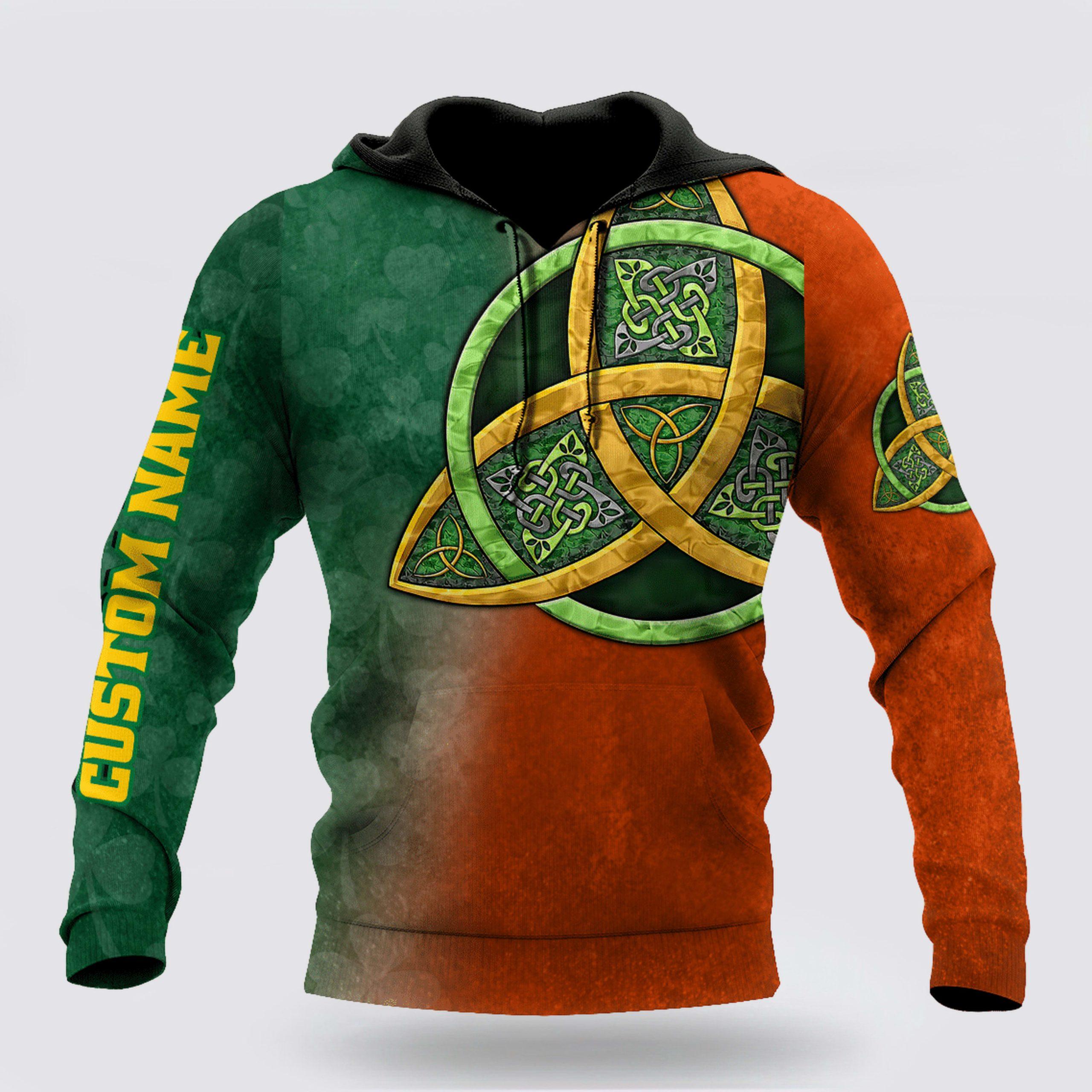 St Patrick’s Day Hoodie, Irish St Patricks Celtic 3D Hoodie Shirt For Men And Women Custom Name, St Patricks Day Shirts St Patrick’s Day Hoodie, Irish St Patricks Celtic 3D Hoodie Shirt For Men And Women Custom Name, St Patricks Day Shirts