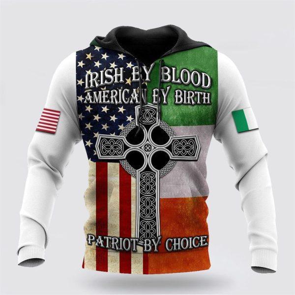 St Patrick’s Day Hoodie, Irish St Patricks Day 3D Hoodie Shirt Print For Men And Women, St Patricks Day Shirts