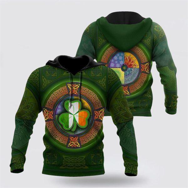 St Patrick’s Day Hoodie, Irish St Patricks Day 3D Unisex Shirt, St Patricks Day Shirts