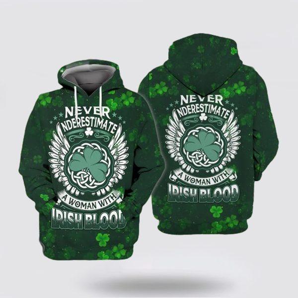 St Patrick’s Day Hoodie, Patrick’s Day 3D All Over Print Hoodie, St Patricks Day Shirts