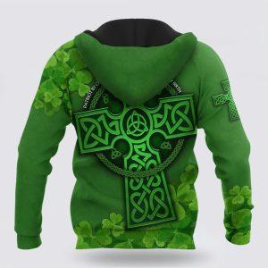 St Patrick s Day Hoodie Premium Unisex Hoodie Irish St Patricks Celtic Cross And Shamrock St Patricks Day Shirts 3 owvkck.jpg