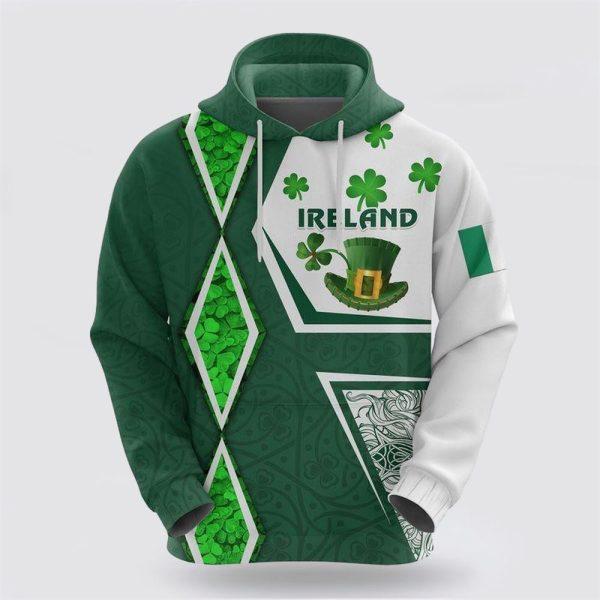St Patrick’s Day Hoodie, Premium Unisex Hoodie Irish St Patricks, St Patricks Day Shirts
