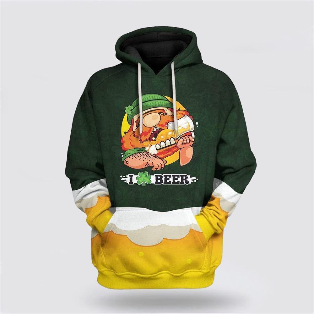 St Patrick’s Day Hoodie, Saint Patrick’s Day I Love Beer Custom Hoodie Apparel, St Patricks Day Shirts St Patrick’s Day Hoodie, Saint Patrick’s Day I Love Beer Custom Hoodie Apparel, St Patricks Day Shirts