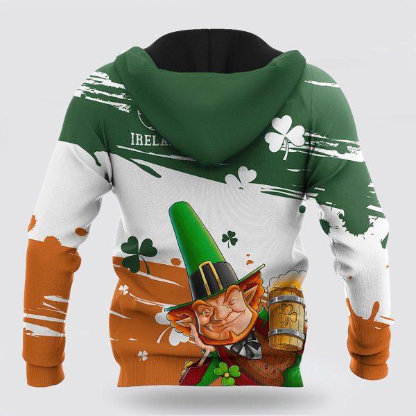 St Patrick’s Day Hoodie, Saint Patricks Day Drinking Funny 3D All Over Print Hoodie, St Patricks Day Shirts