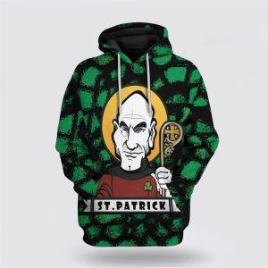 St Patrick’s Day Hoodie, St Patrick Captain…