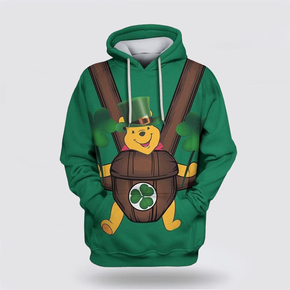 St Patrick’s Day Hoodie, St Patricks Day Hoodie Bearing A Pooh, St Patricks Day Shirts