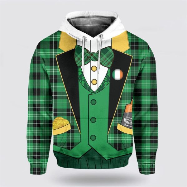 St Patrick’s Day Hoodie, St Patricks Day Hoodie Irish Suit Style, St Patricks Day Shirts