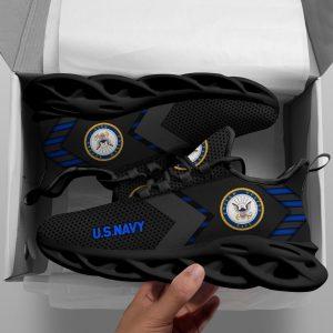 US Navy Military Veterans Clunky Sneakers All…