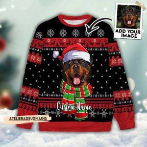 Ugly Christmas Sweater, Custom Face Ugly Christmas…