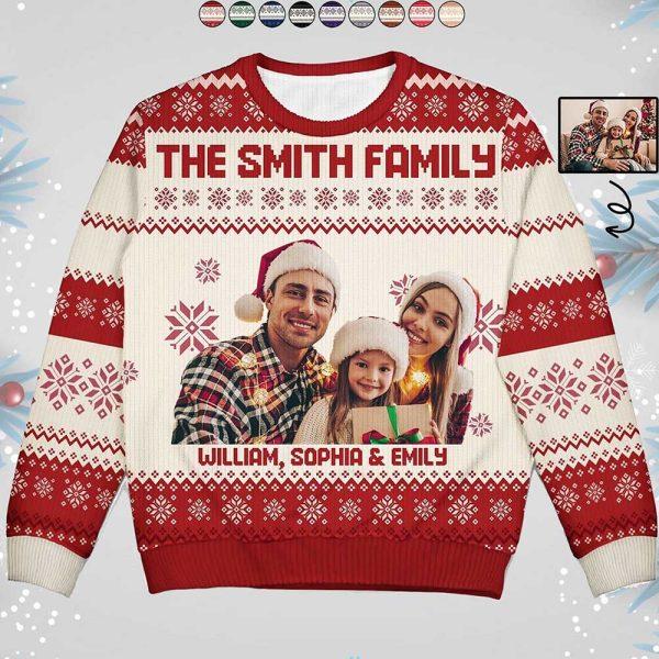 Ugly Christmas Sweater, Custom Face Ugly Sweater, Ugly Christmas Sweater With Picture, Sweater Personalized, Best Ugly Christmas Sweater