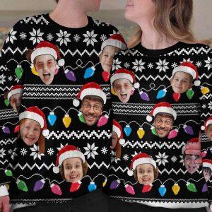 Ugly Christmas Sweater Custom Faces Funny Christmas Lights Personalized Ugly Sweater Best Ugly Christmas Sweater 3 nm1j74.jpg
