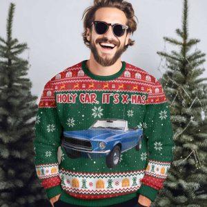 Ugly Christmas Sweater Holy Car It S X Mas Personalized Photo Ugly Sweater Best Ugly Christmas Sweater 2 cpaye9.jpg