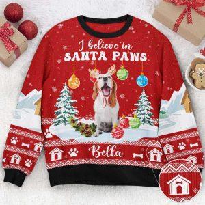 Ugly Christmas Sweater, I Believe In Santa…
