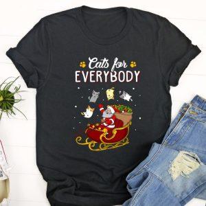 Ugly Christmas T Shirt, Cats For Everybody…