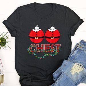 Ugly Christmas T Shirt, Chest Nuts Christmas…