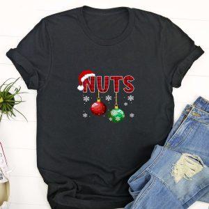 Ugly Christmas T Shirt, Chest Nuts Funny Matching Chestnuts Christmas Couples Nuts Long Sleeve T Shirt, Funny Christmas T Shirt