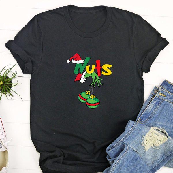 Ugly Christmas T Shirt, Chest Nuts Matching Chestnuts Funny Christmas Couples Nuts Tshirts, Funny Christmas T Shirt, Christmas Tshirt Designs