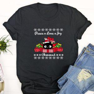 Ugly Christmas T Shirt, Chococat Ugly Sweater Christmas Shirt, Funny Christmas T Shirt, Christmas Tshirt Designs