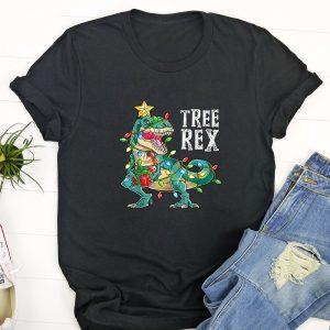 Ugly Christmas T Shirt, Christmas Dinosaur Tree…