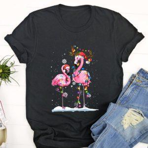 Ugly Christmas T Shirt, Christmas Flamingo Santa…