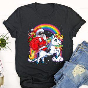 Ugly Christmas T Shirt, Christmas Santa Riding…