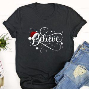 Ugly Christmas T Shirt, Christmas Shirt Believe…