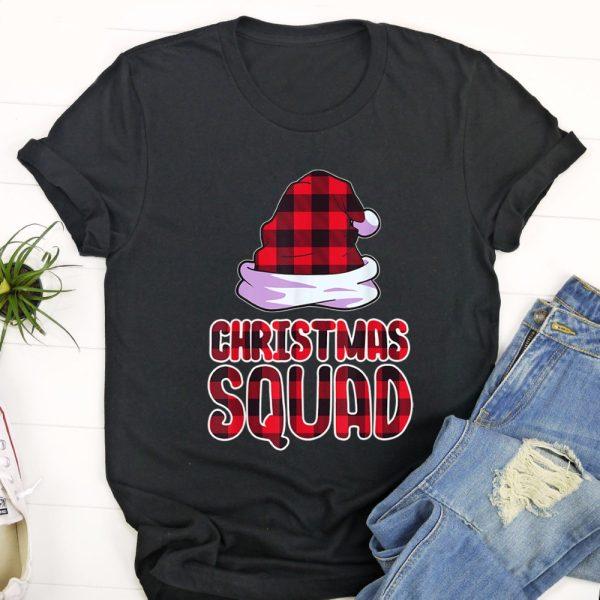 Ugly Christmas T Shirt, Christmas Squad Family Group Matching Christmas Party Pajama T Shirt, Christmas Tshirt Designs