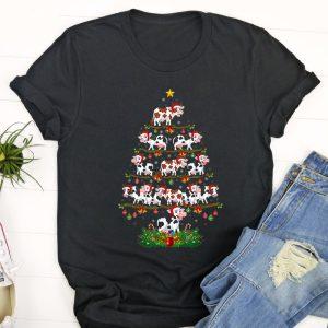 Ugly Christmas T Shirt, Cow Christmas Tree…