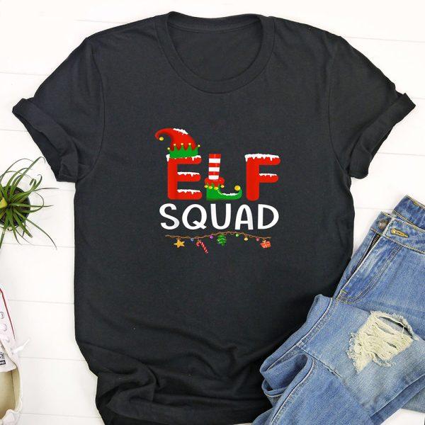 Ugly Christmas T Shirt, Elf Family Christmas Matching XMas Shirt Elf Squad T Shirt, Funny Christmas T Shirt, Christmas Tshirt Designs