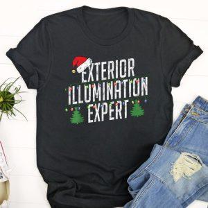 Ugly Christmas T Shirt, Exterior IlluminatiOn Expert…