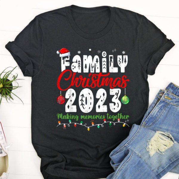 Ugly Christmas T Shirt, Family Christmas 2023 Matching Squad Santa Elf Funny Xmas T Shirt, Christmas Tshirt Designs