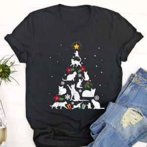 Ugly Christmas T Shirt, Funny Cat Christmas…