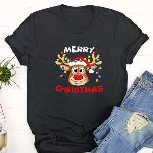 Ugly Christmas T Shirt, Funny Reindeer Gift…