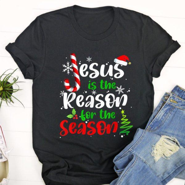 Ugly Christmas T Shirt, Jesus is The ReasOn for The SeasOn Christian Faith Christmas T Shirt, Christmas Tshirt Designs