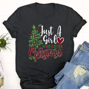 Ugly Christmas T Shirt, Just a Girl…