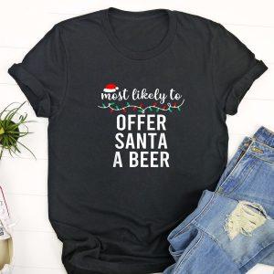 Ugly Christmas T Shirt, Most Likely To…