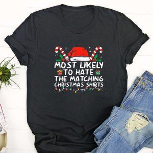 Ugly Christmas T Shirt, Most Likely To…