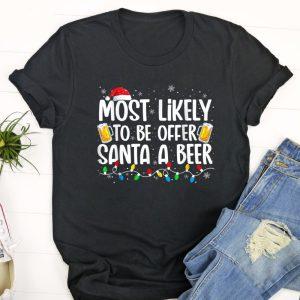 Ugly Christmas T Shirt, Most Likely To…