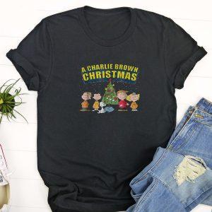 Ugly Christmas T Shirt, Peanuts Charlie Brown…