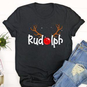 Ugly Christmas T Shirt, Rudolph Red Nose…